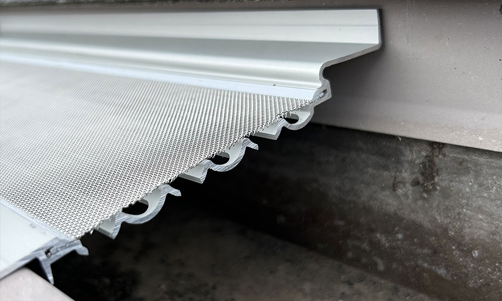 Installing Armour Guard gutter guards Installing Armour Guard gutter guards